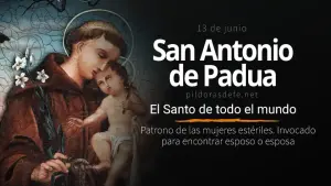 San Antonio de Padua, sacerdote franciscano. Doctor de la Iglesia